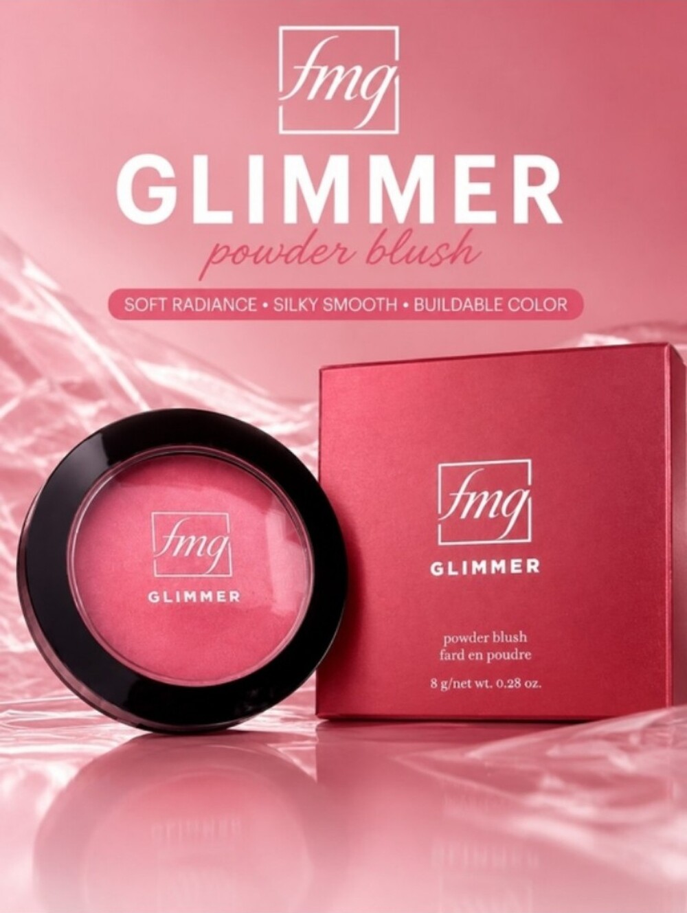 Avon FMG Glimmer Powder Blush